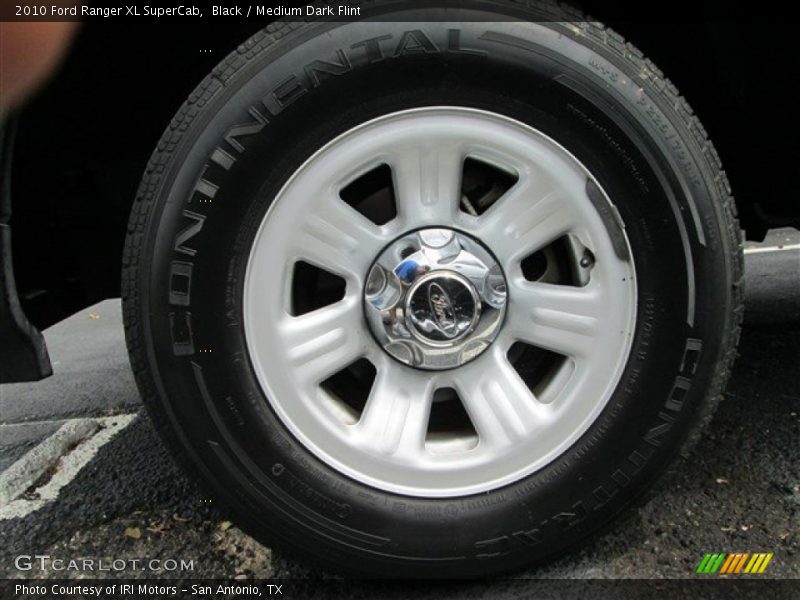 Black / Medium Dark Flint 2010 Ford Ranger XL SuperCab