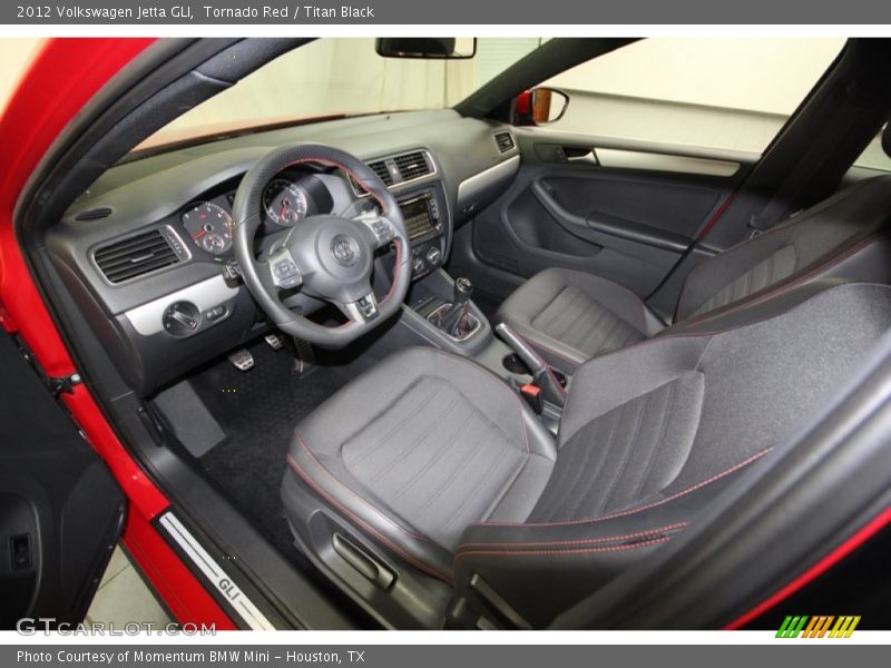 Tornado Red / Titan Black 2012 Volkswagen Jetta GLI