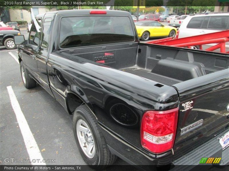 Black / Medium Dark Flint 2010 Ford Ranger XL SuperCab