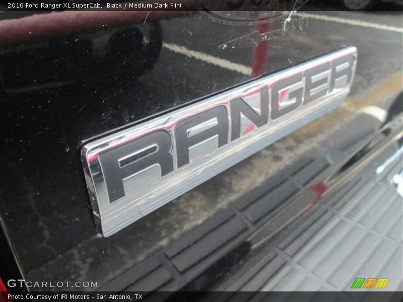 Black / Medium Dark Flint 2010 Ford Ranger XL SuperCab
