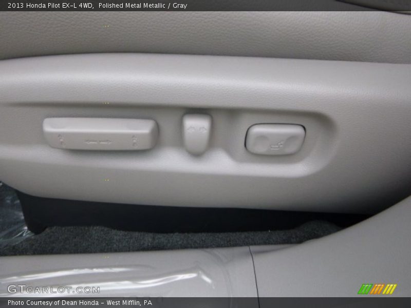 Polished Metal Metallic / Gray 2013 Honda Pilot EX-L 4WD