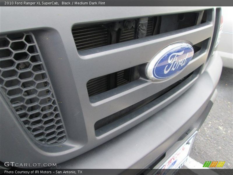 Black / Medium Dark Flint 2010 Ford Ranger XL SuperCab