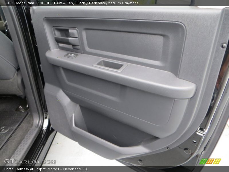 Black / Dark Slate/Medium Graystone 2012 Dodge Ram 2500 HD ST Crew Cab