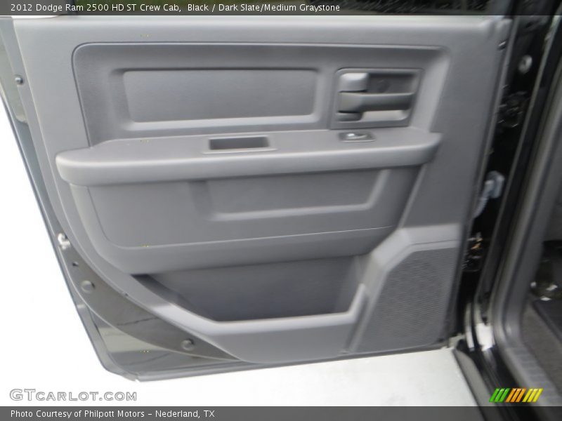 Black / Dark Slate/Medium Graystone 2012 Dodge Ram 2500 HD ST Crew Cab