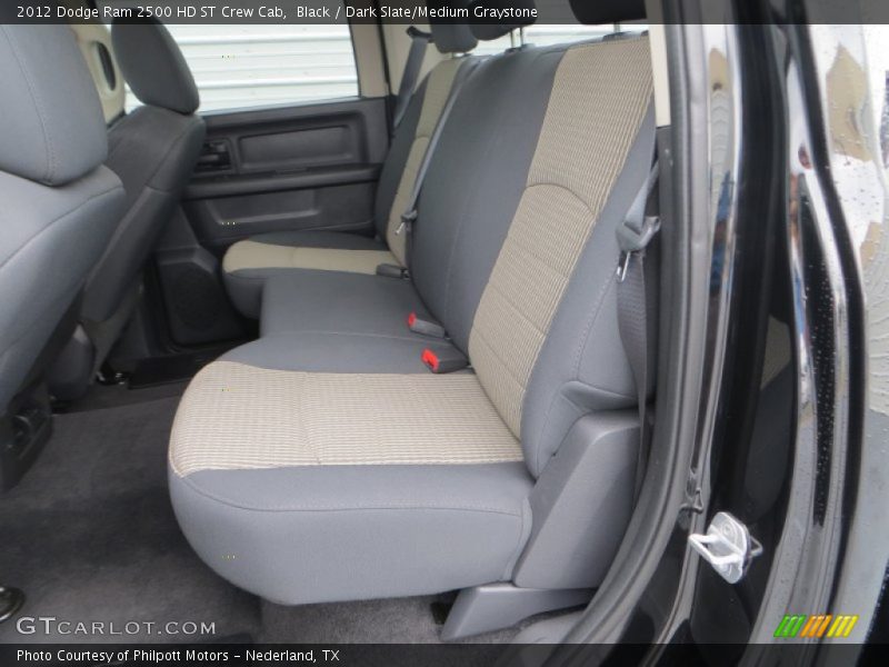 Black / Dark Slate/Medium Graystone 2012 Dodge Ram 2500 HD ST Crew Cab
