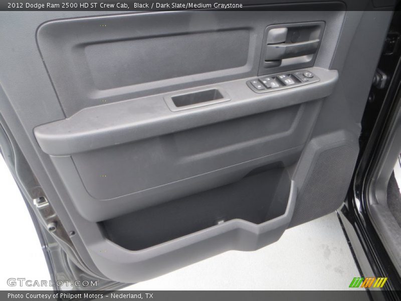 Black / Dark Slate/Medium Graystone 2012 Dodge Ram 2500 HD ST Crew Cab