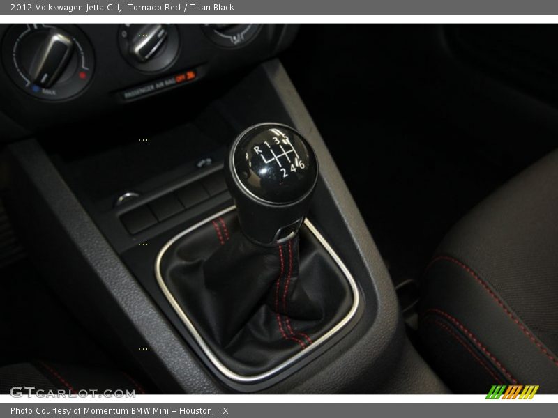 Tornado Red / Titan Black 2012 Volkswagen Jetta GLI