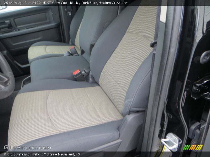 Black / Dark Slate/Medium Graystone 2012 Dodge Ram 2500 HD ST Crew Cab