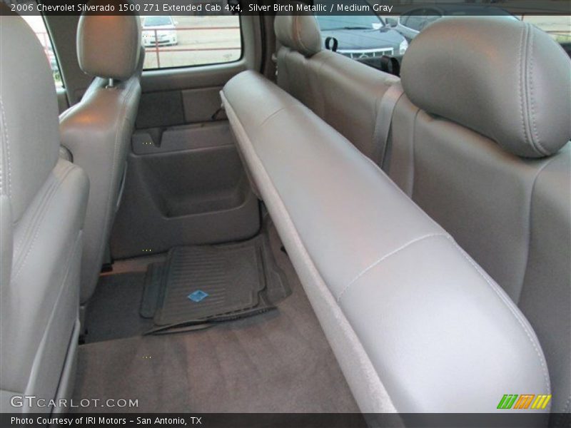 Silver Birch Metallic / Medium Gray 2006 Chevrolet Silverado 1500 Z71 Extended Cab 4x4