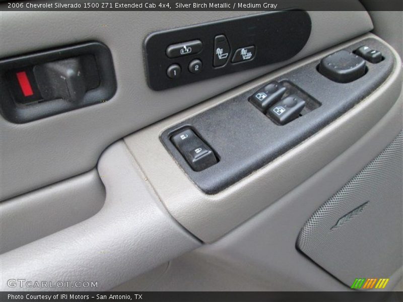 Silver Birch Metallic / Medium Gray 2006 Chevrolet Silverado 1500 Z71 Extended Cab 4x4