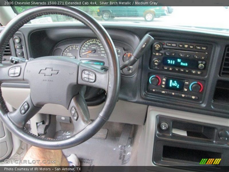 Silver Birch Metallic / Medium Gray 2006 Chevrolet Silverado 1500 Z71 Extended Cab 4x4