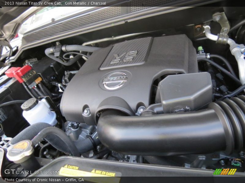 Gun Metallic / Charcoal 2013 Nissan Titan SV Crew Cab