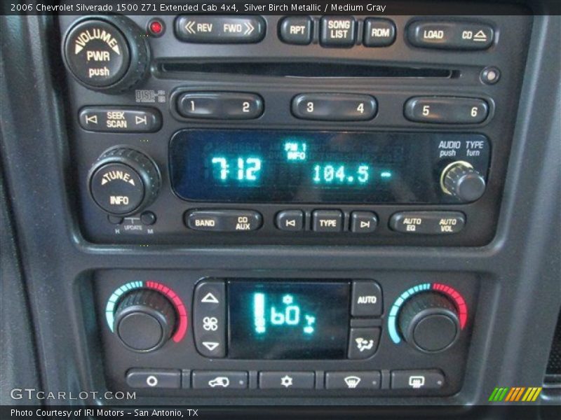 Silver Birch Metallic / Medium Gray 2006 Chevrolet Silverado 1500 Z71 Extended Cab 4x4