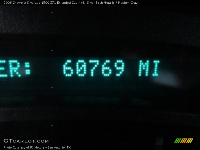 Silver Birch Metallic / Medium Gray 2006 Chevrolet Silverado 1500 Z71 Extended Cab 4x4