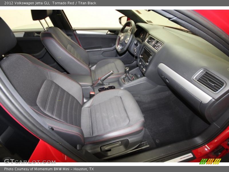 Tornado Red / Titan Black 2012 Volkswagen Jetta GLI
