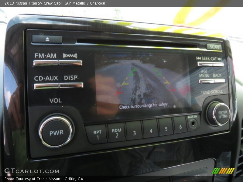 Gun Metallic / Charcoal 2013 Nissan Titan SV Crew Cab