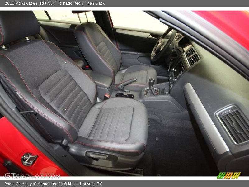 Tornado Red / Titan Black 2012 Volkswagen Jetta GLI