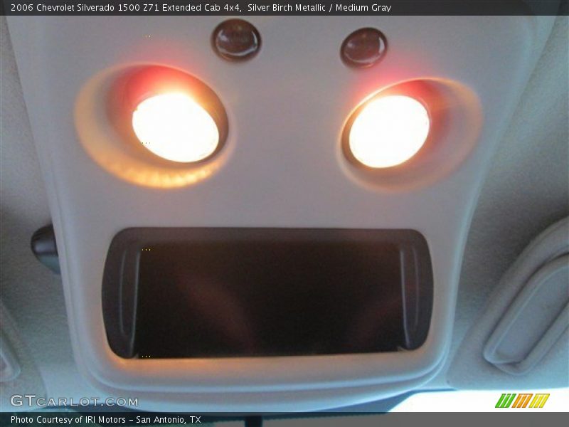 Silver Birch Metallic / Medium Gray 2006 Chevrolet Silverado 1500 Z71 Extended Cab 4x4
