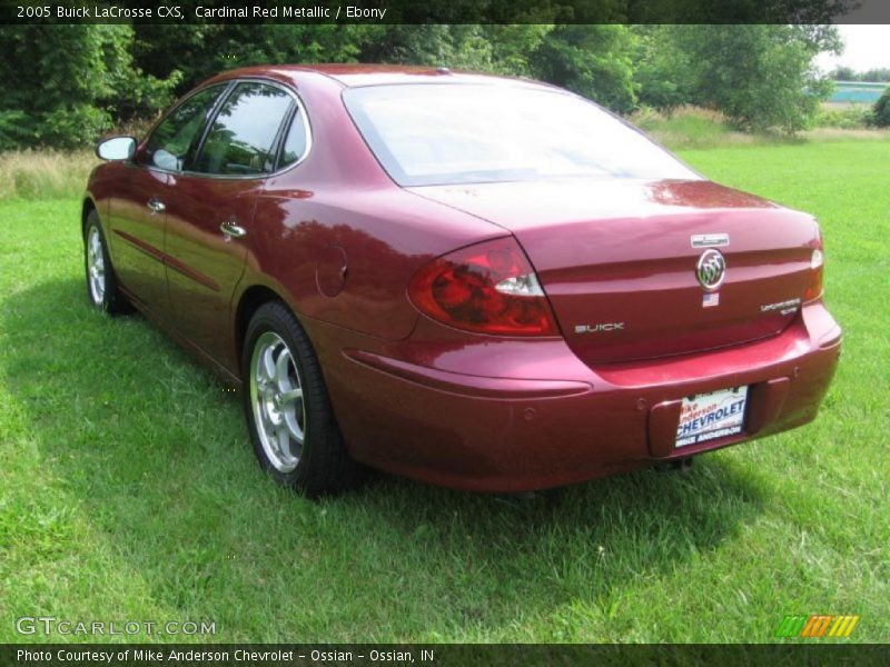 Cardinal Red Metallic / Ebony 2005 Buick LaCrosse CXS