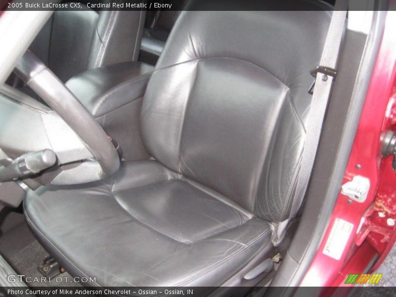 Cardinal Red Metallic / Ebony 2005 Buick LaCrosse CXS