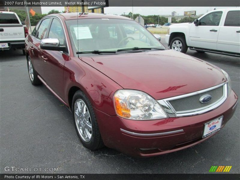 Merlot Metallic / Pebble 2007 Ford Five Hundred Limited