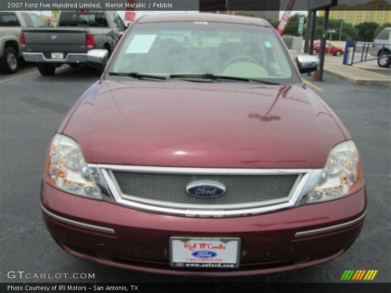 Merlot Metallic / Pebble 2007 Ford Five Hundred Limited