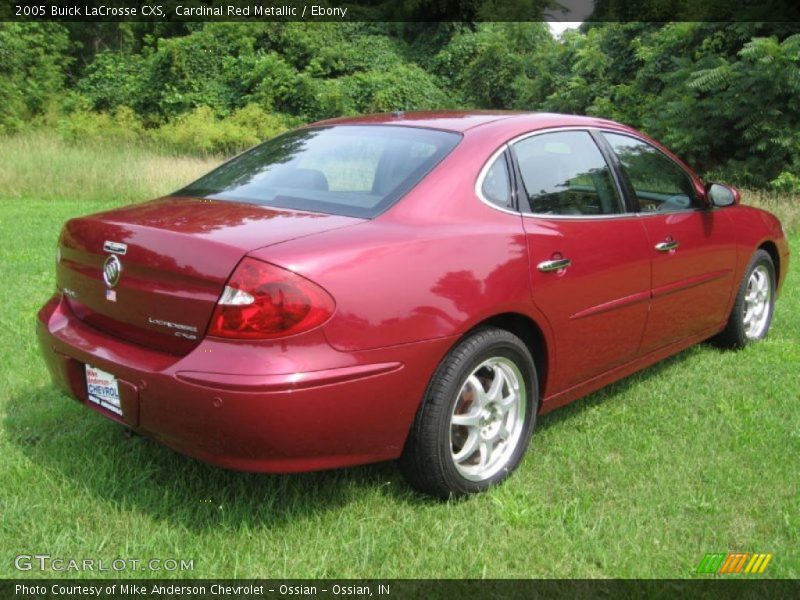 Cardinal Red Metallic / Ebony 2005 Buick LaCrosse CXS