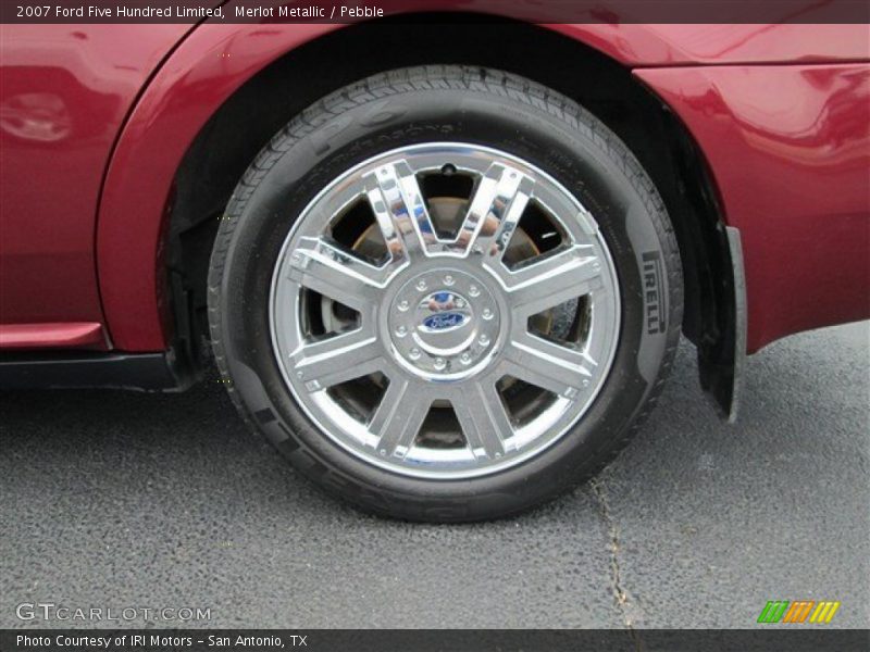 Merlot Metallic / Pebble 2007 Ford Five Hundred Limited