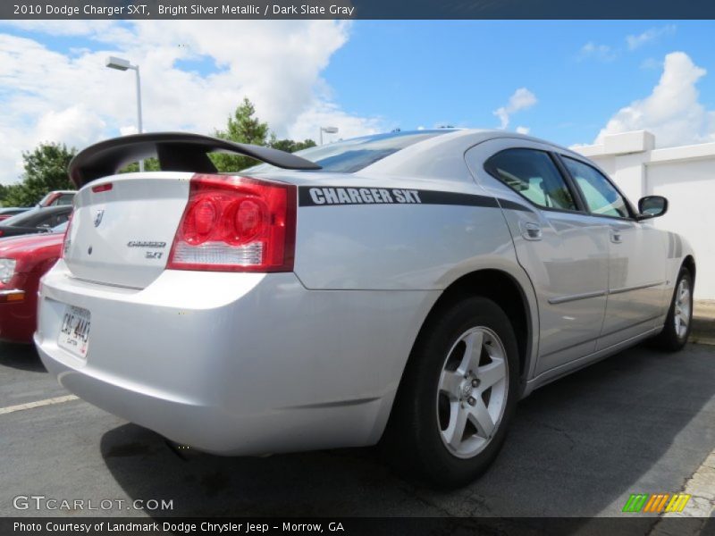 Bright Silver Metallic / Dark Slate Gray 2010 Dodge Charger SXT
