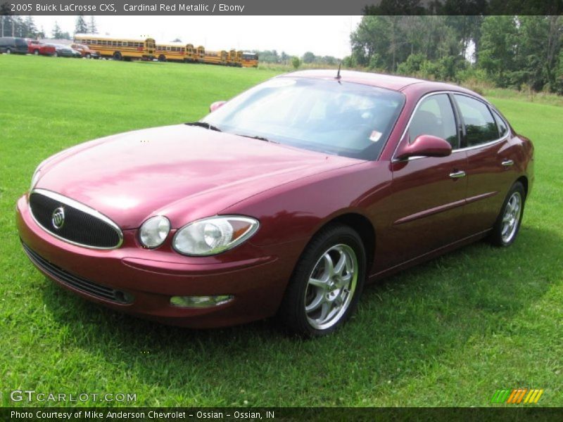 Cardinal Red Metallic / Ebony 2005 Buick LaCrosse CXS
