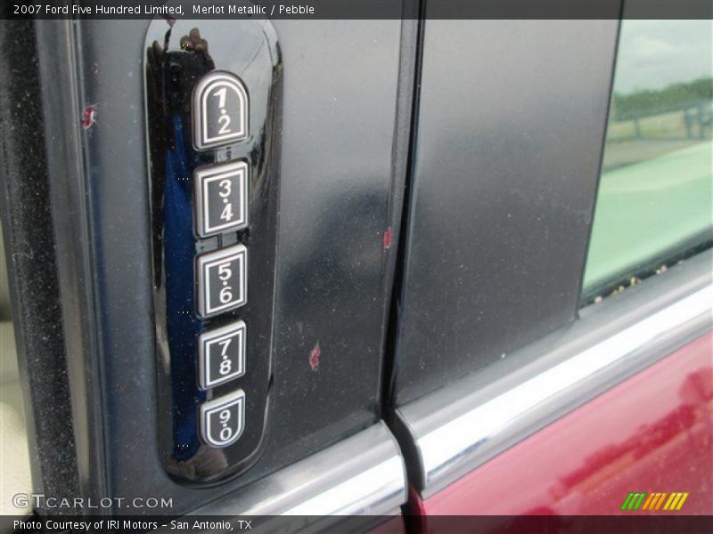 Merlot Metallic / Pebble 2007 Ford Five Hundred Limited