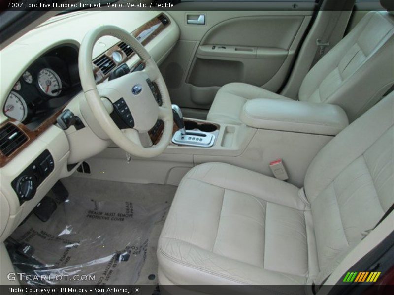 Merlot Metallic / Pebble 2007 Ford Five Hundred Limited