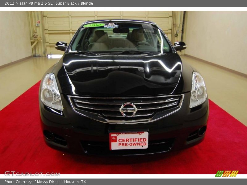 Super Black / Blonde 2012 Nissan Altima 2.5 SL