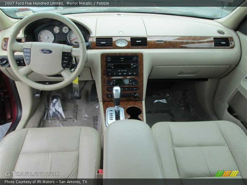 Merlot Metallic / Pebble 2007 Ford Five Hundred Limited