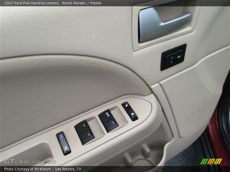 Merlot Metallic / Pebble 2007 Ford Five Hundred Limited