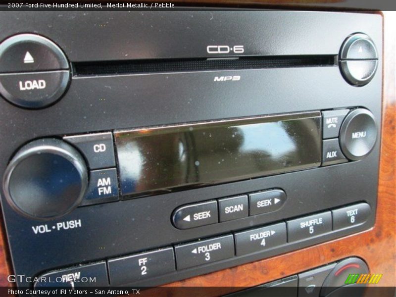 Merlot Metallic / Pebble 2007 Ford Five Hundred Limited