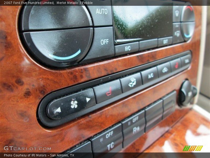 Merlot Metallic / Pebble 2007 Ford Five Hundred Limited