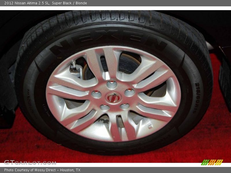 Super Black / Blonde 2012 Nissan Altima 2.5 SL