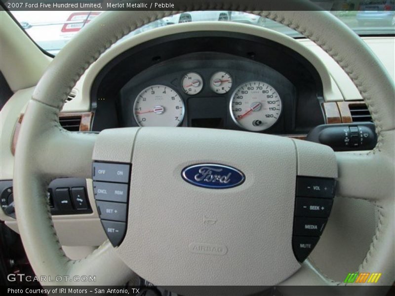 Merlot Metallic / Pebble 2007 Ford Five Hundred Limited