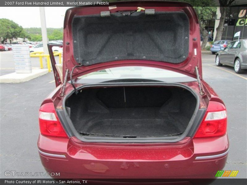 Merlot Metallic / Pebble 2007 Ford Five Hundred Limited