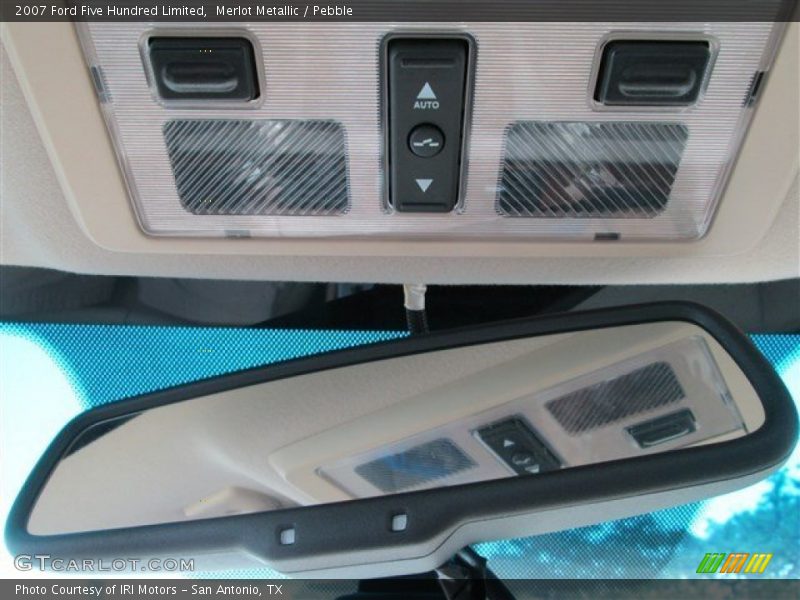 Merlot Metallic / Pebble 2007 Ford Five Hundred Limited