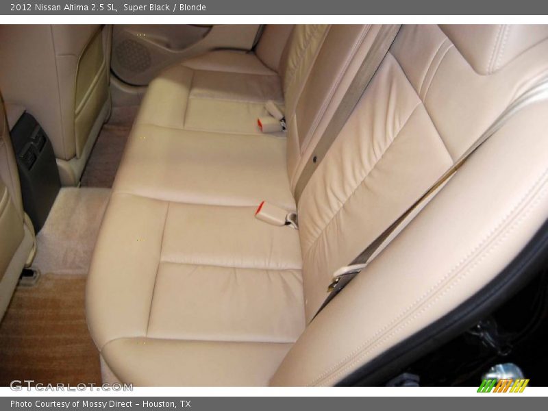 Super Black / Blonde 2012 Nissan Altima 2.5 SL