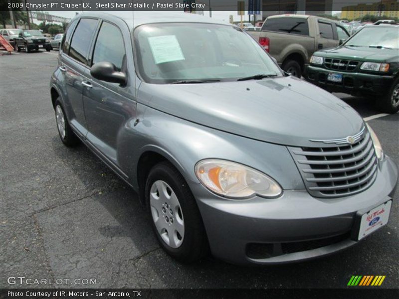 Steel Silver Metallic / Pastel Slate Gray 2009 Chrysler PT Cruiser LX