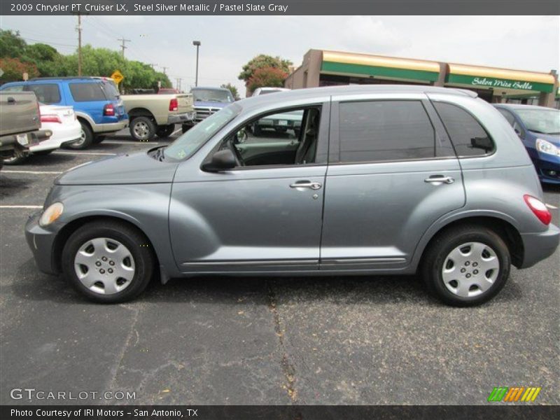 Steel Silver Metallic / Pastel Slate Gray 2009 Chrysler PT Cruiser LX