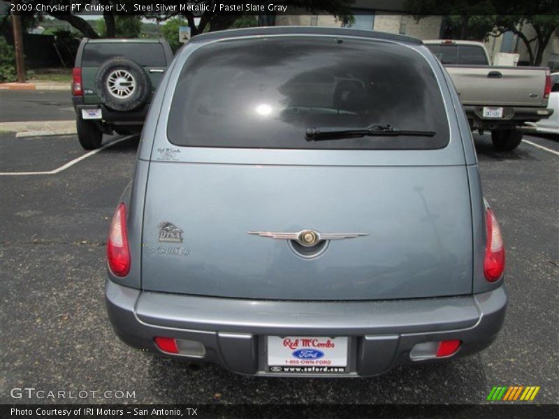 Steel Silver Metallic / Pastel Slate Gray 2009 Chrysler PT Cruiser LX