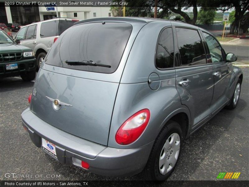 Steel Silver Metallic / Pastel Slate Gray 2009 Chrysler PT Cruiser LX