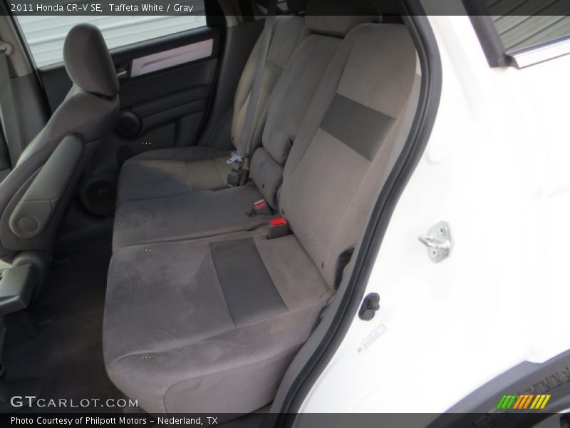 Taffeta White / Gray 2011 Honda CR-V SE