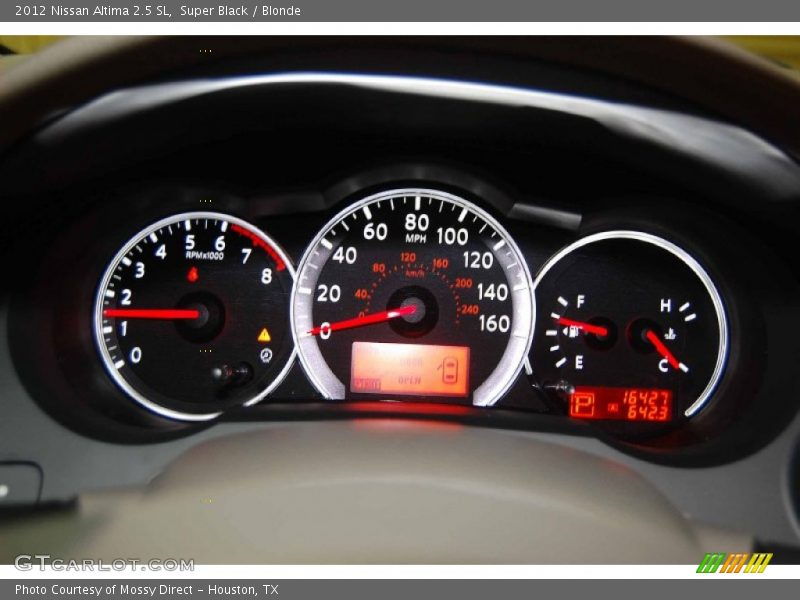 Super Black / Blonde 2012 Nissan Altima 2.5 SL