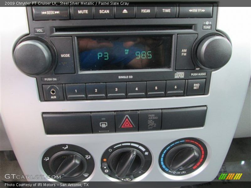 Steel Silver Metallic / Pastel Slate Gray 2009 Chrysler PT Cruiser LX