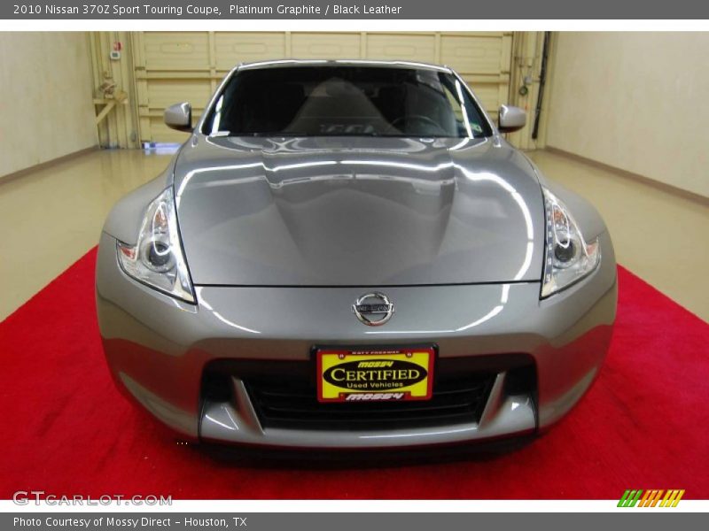Platinum Graphite / Black Leather 2010 Nissan 370Z Sport Touring Coupe